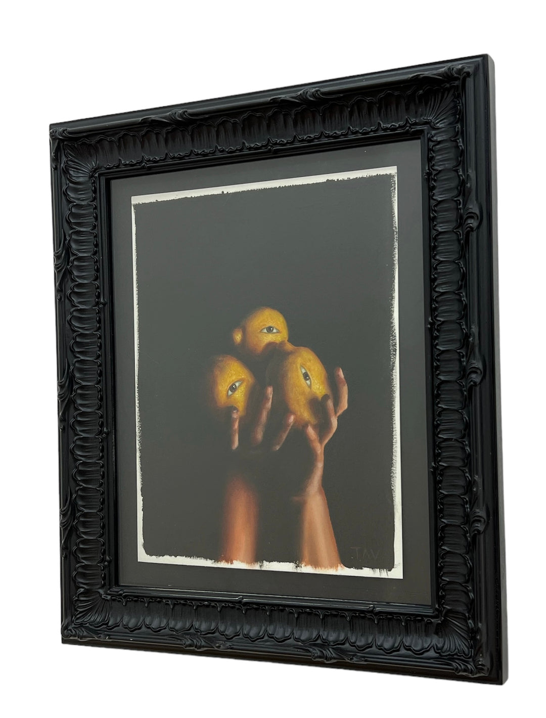 Work on Paper 1: In The Palm of Her Hands Series