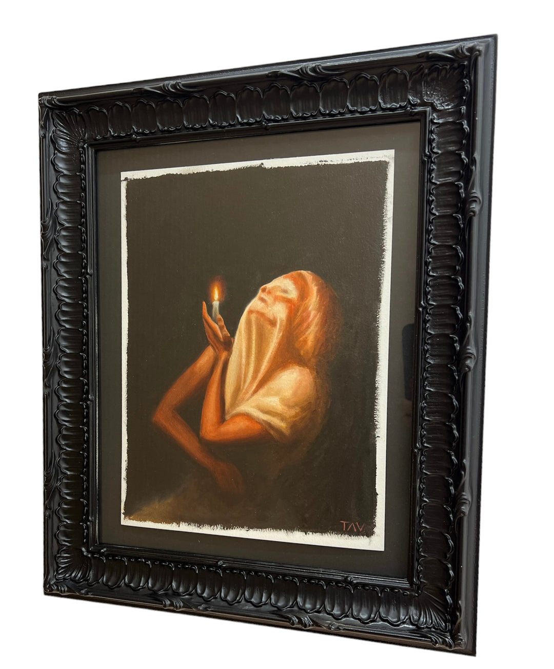 Work on Paper 4: In The Palm of Her Hands Series