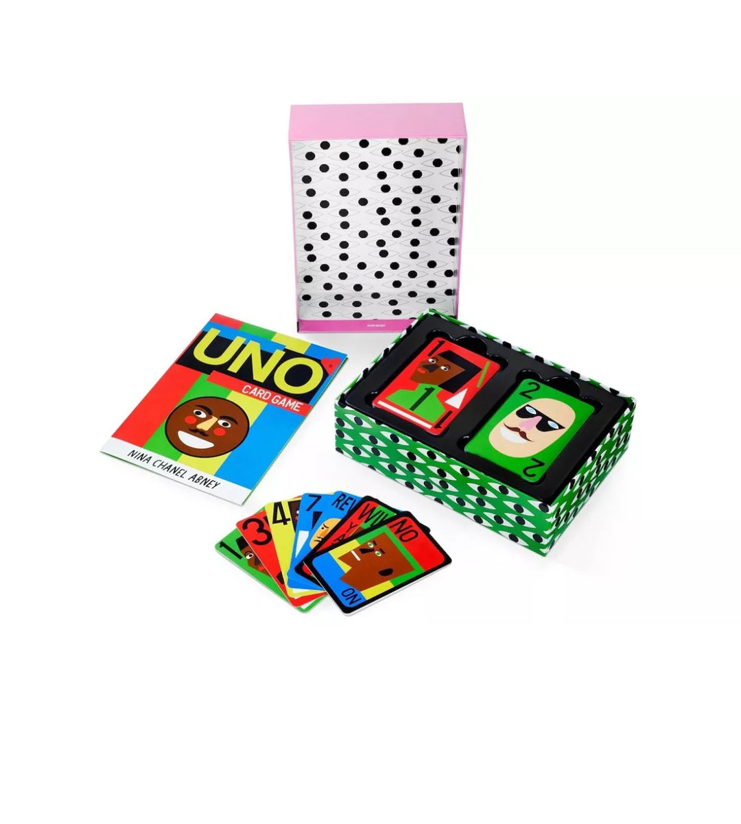 Nina Chanel Abney Exclusive Uno Limited Edition Playing Art Edition Mattel , 2020