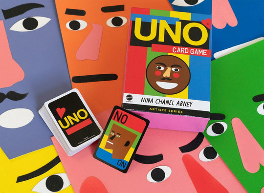 Nina Chanel Abney Exclusive Uno Limited Edition Playing Art Edition Mattel , 2020