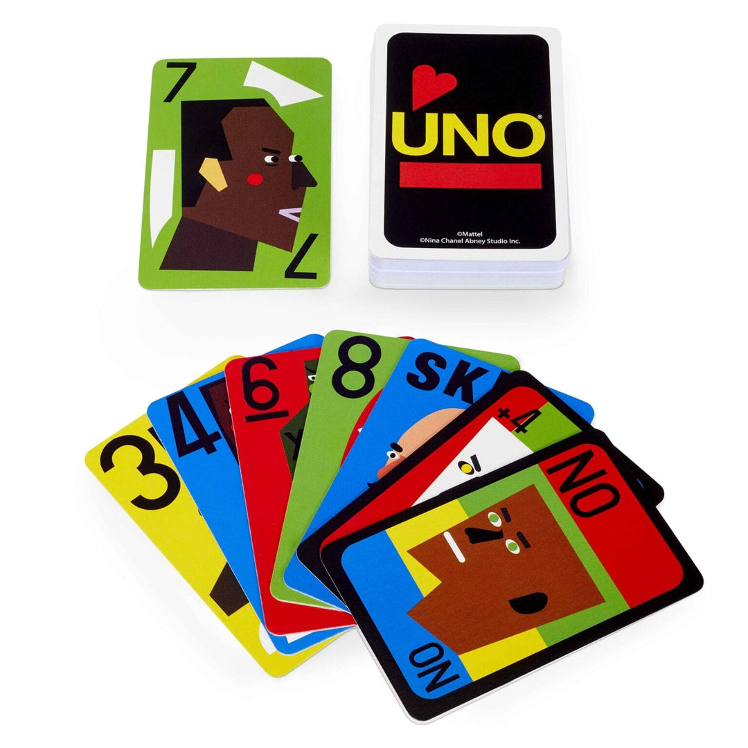 Nina Chanel Abney Exclusive Uno Limited Edition Playing Art Edition Mattel , 2020