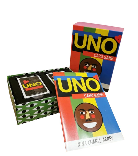 Nina Chanel Abney Exclusive Uno Limited Edition Playing Art Edition Mattel , 2020