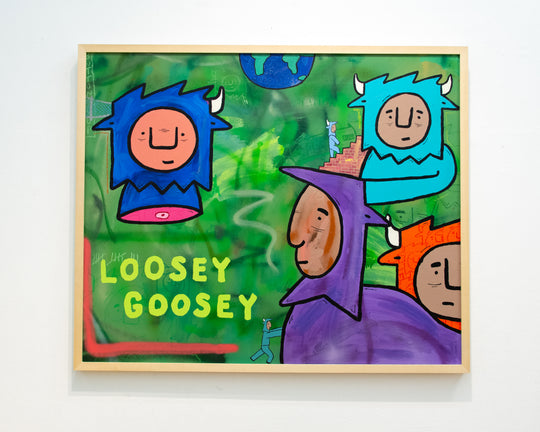 Loose Goosey (LARGE PAINTING)