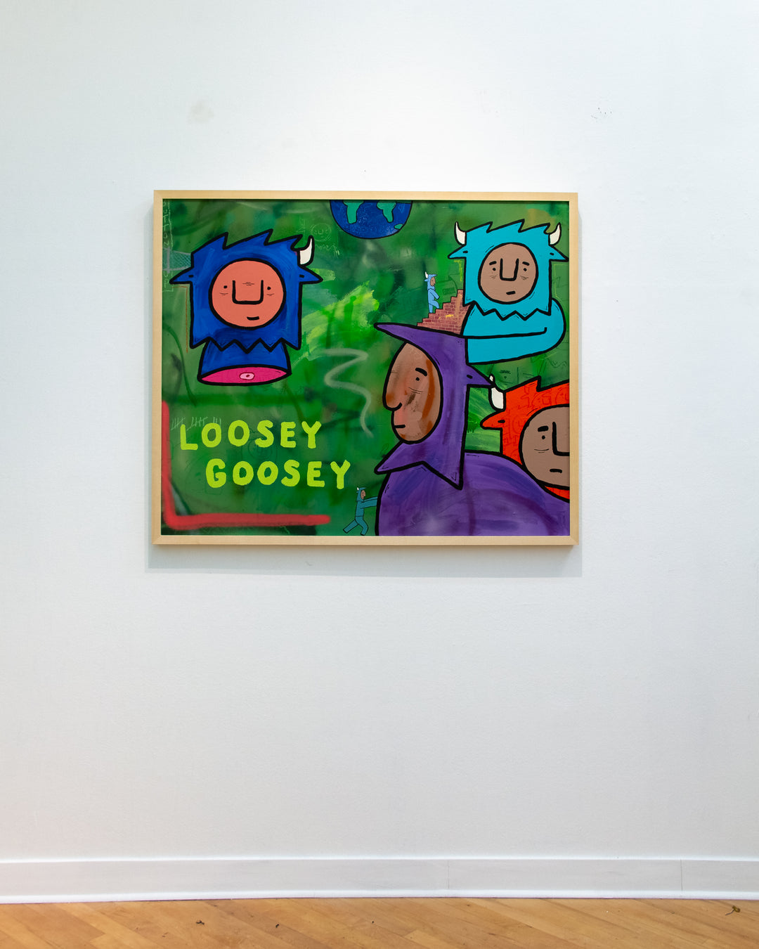 Loose Goosey (LARGE PAINTING)