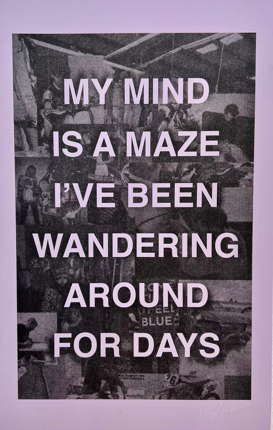 My Mind Is A Maze, Risograph