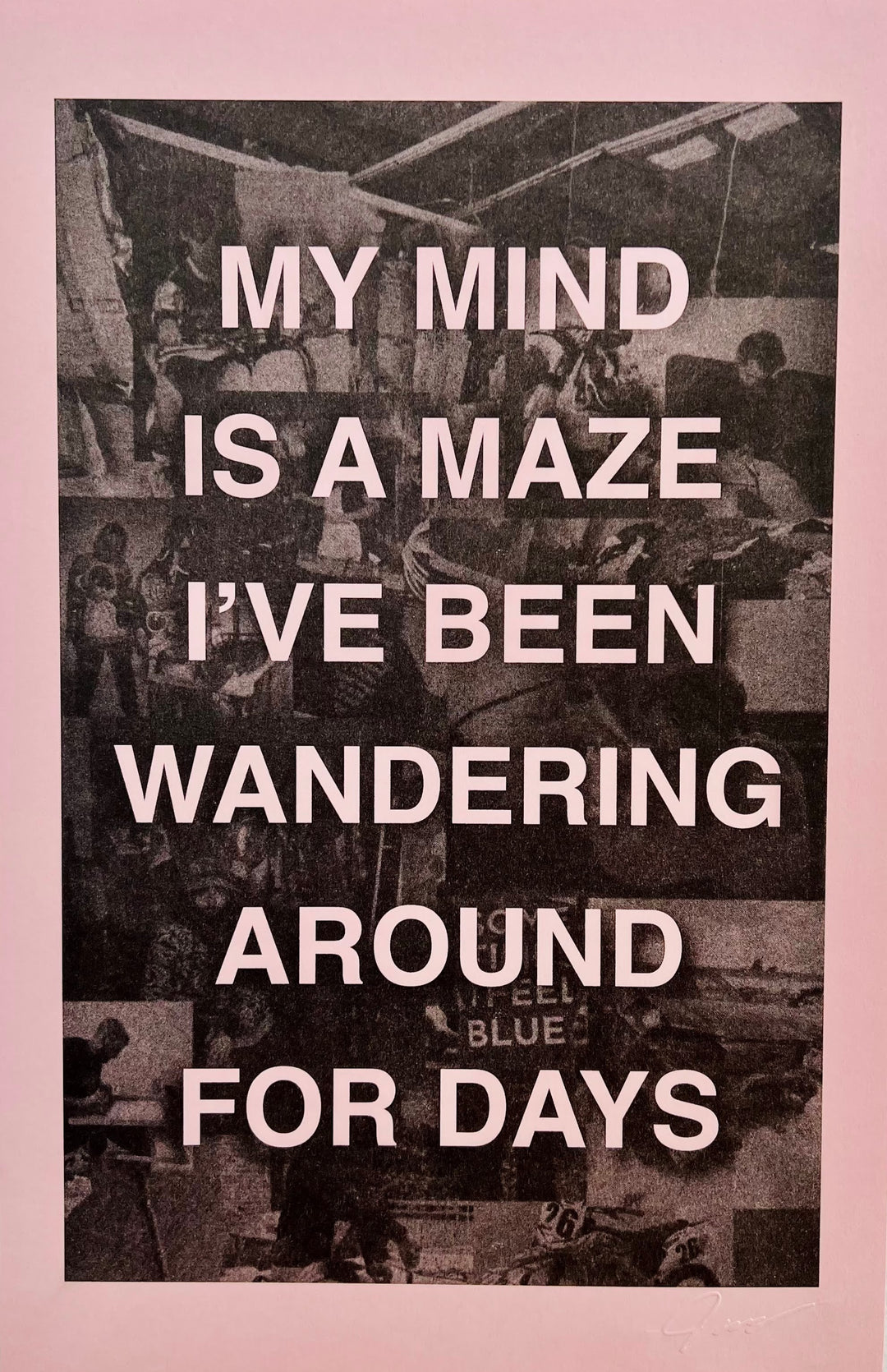 My Mind Is A Maze, Risograph