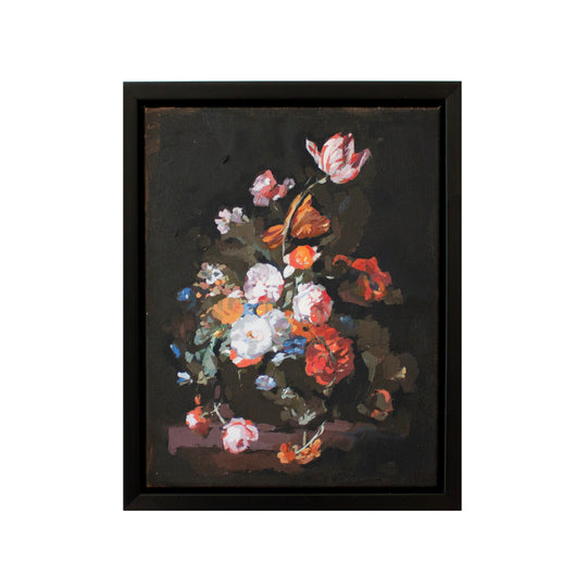 Roses, tulips and other flowers, Rachel Ruysch, 1709 : 2024