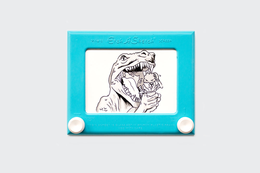 Etch-A-Sketch Sculptures