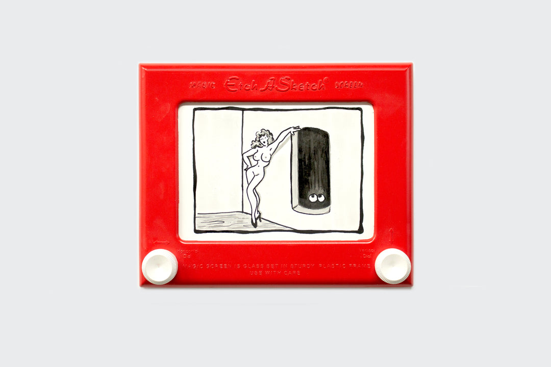 Etch-A-Sketch Sculptures