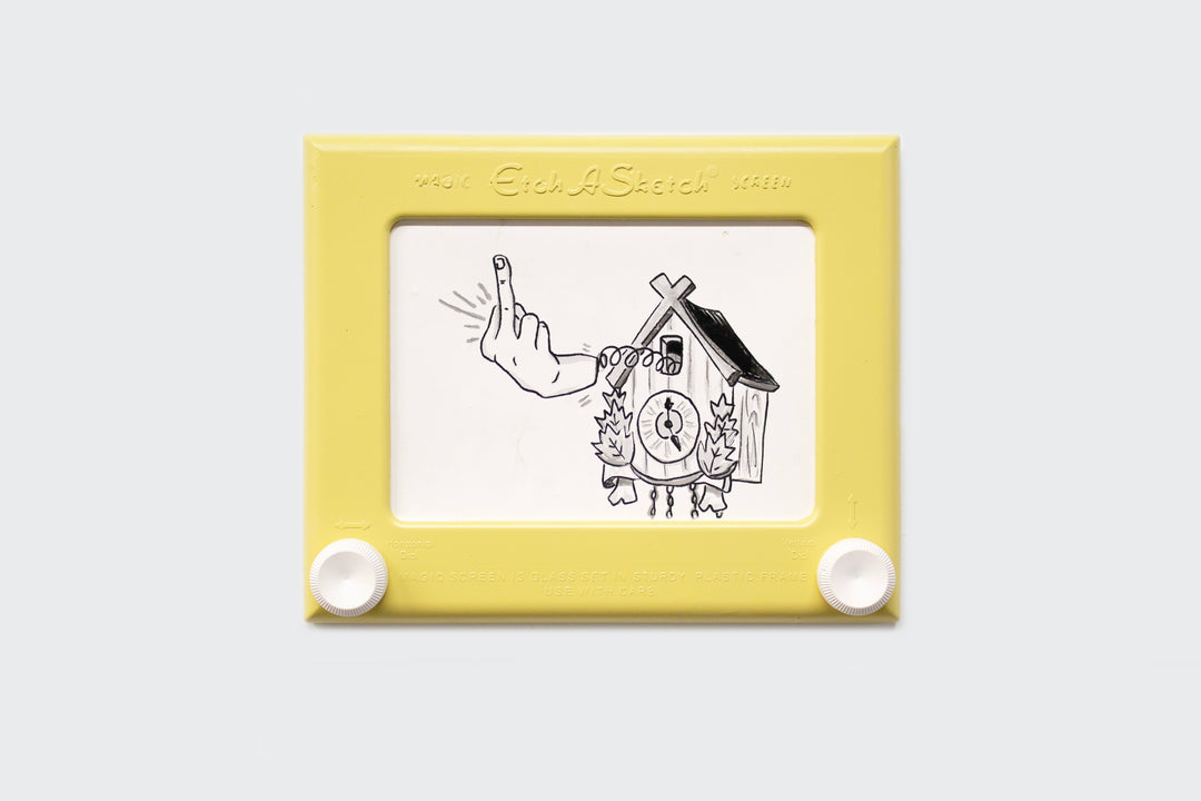 Etch-A-Sketch Sculptures